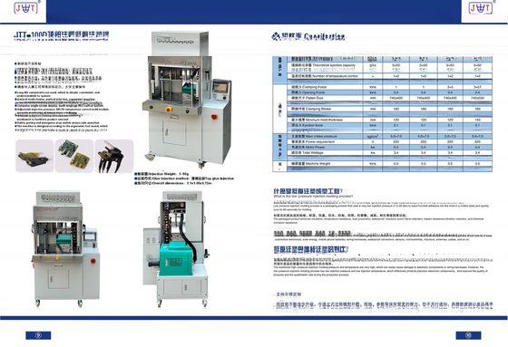 製造工場用 低圧注射型機 JTT-100-DLZ
